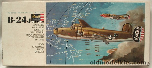 Revell 1/92 B-24J Liberator Pacific Raider Issue, H237-130 plastic model kit